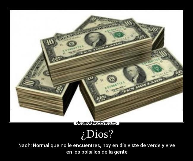 ¿Dios? - 