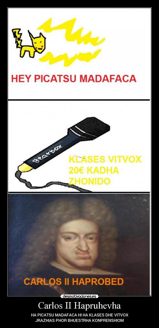 Carlos II Hapruhevha - 