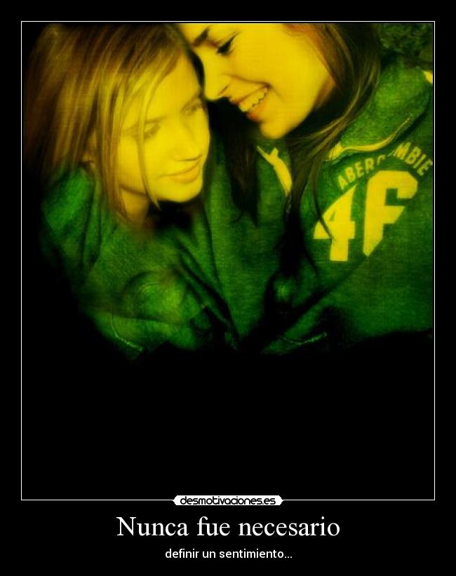 Nunca fue necesario - 