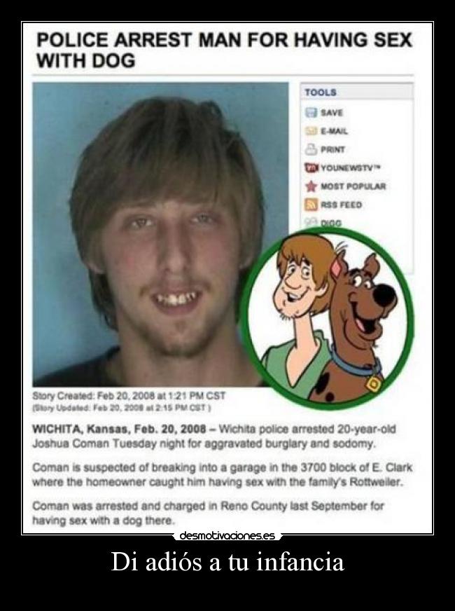 Di adiós a tu infancia - 