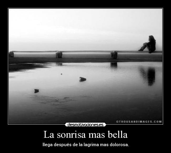 La sonrisa mas bella -