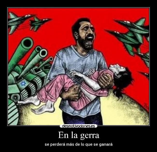 En la gerra -