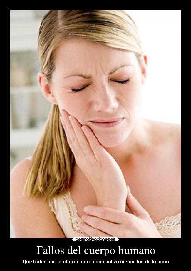 Fallos del cuerpo humano - 