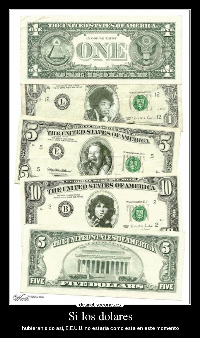 Si los dolares -