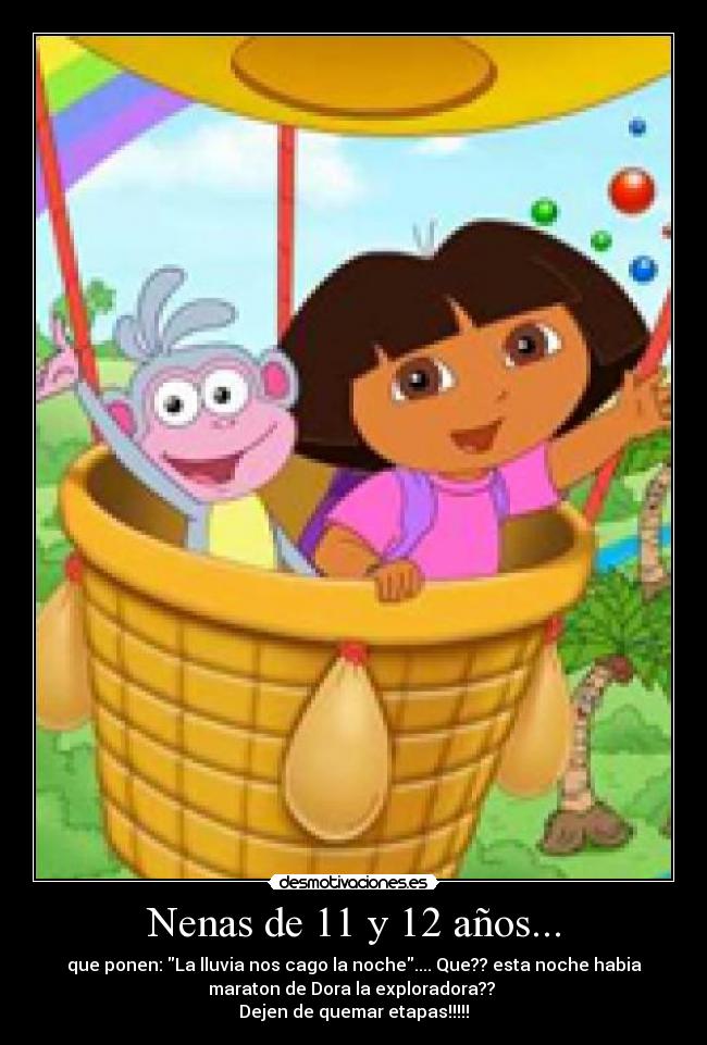 Nenas de 11 y 12 años... - 