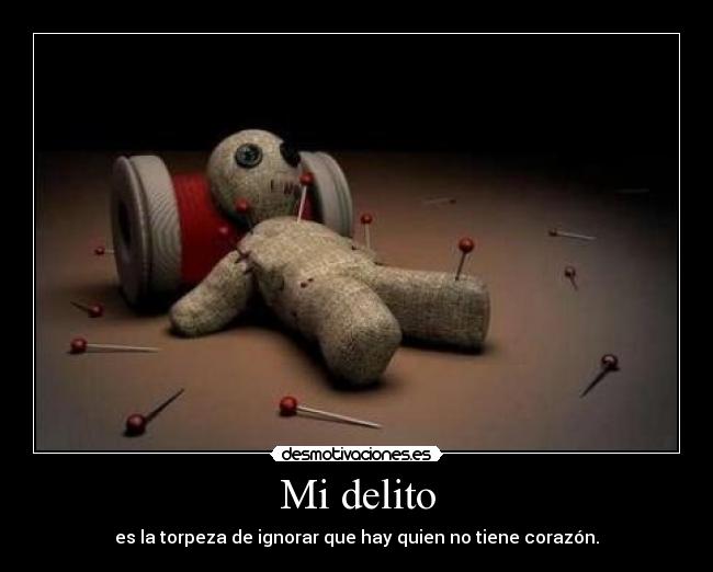 Mi delito -