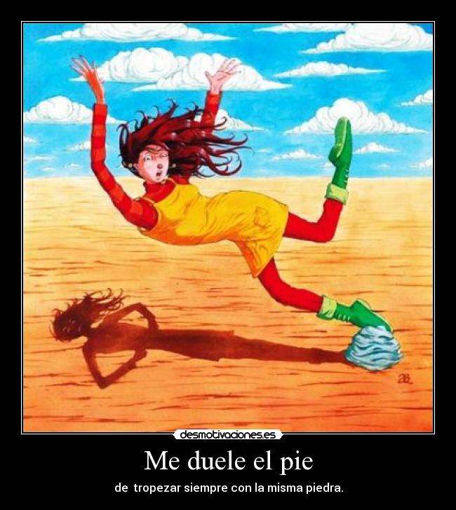 Me duele el pie - 