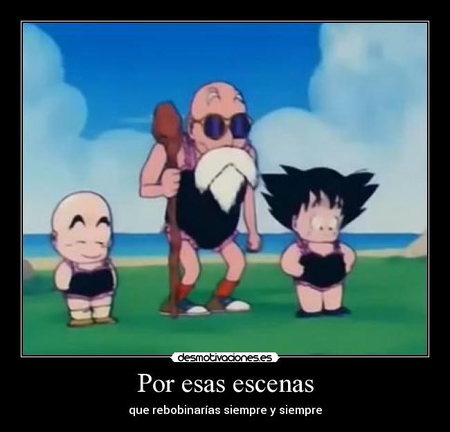 Por esas escenas -