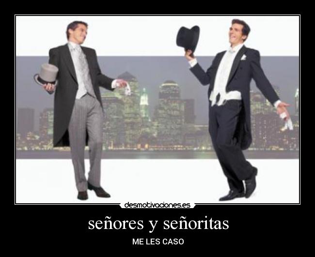 señores y señoritas - 