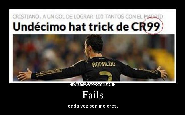 Fails - cada vez son mejores.