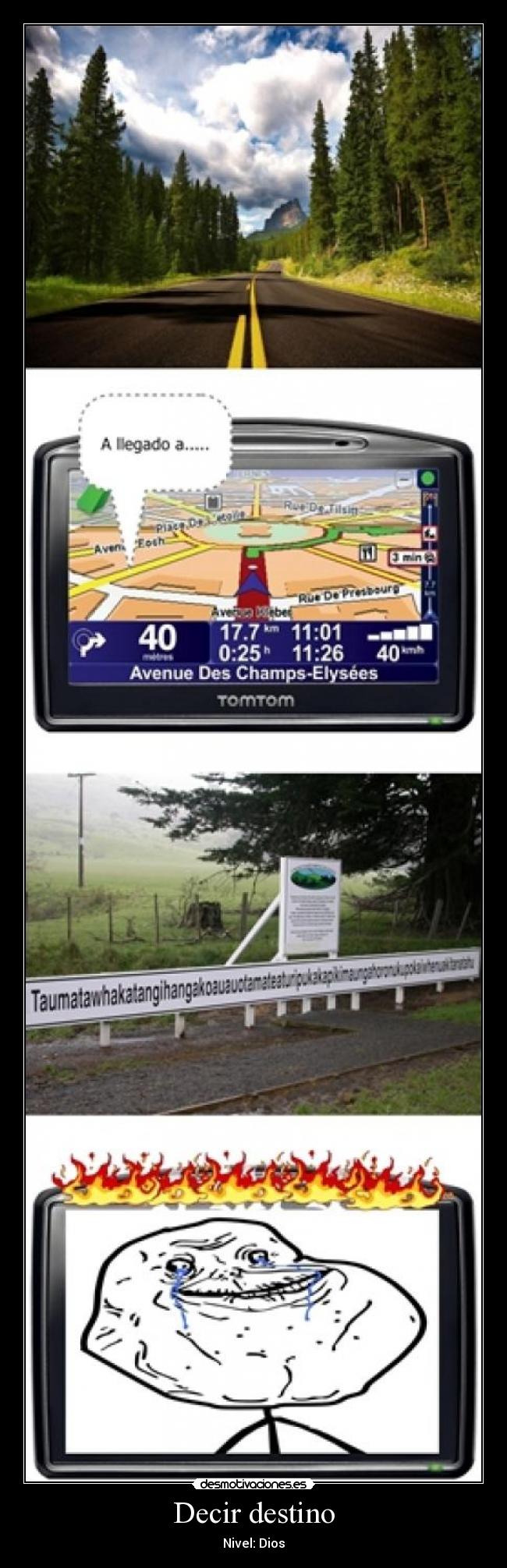 Decir destino - Nivel: Dios