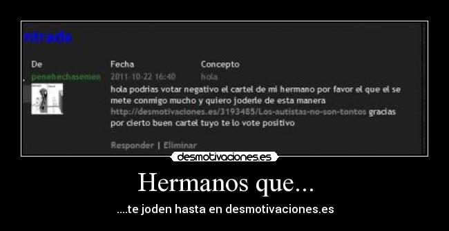 Hermanos que... - 