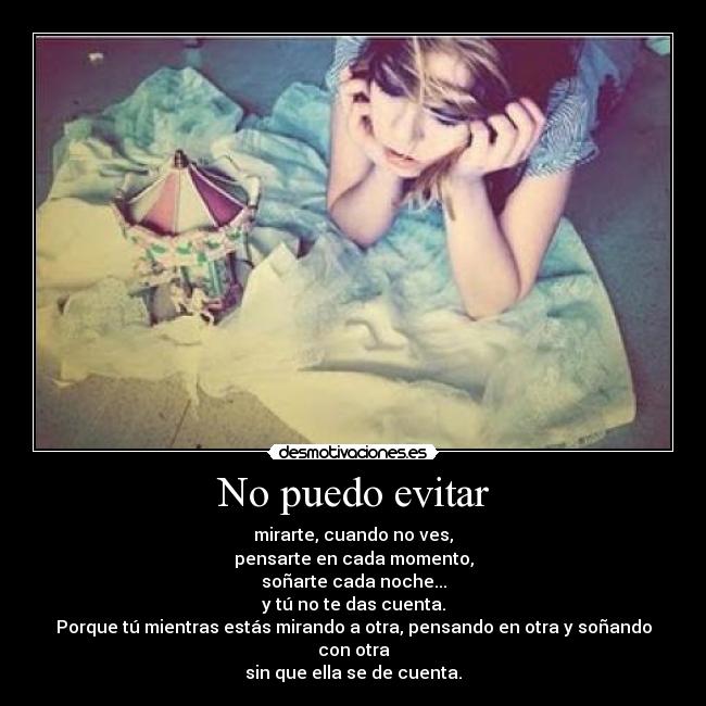 No puedo evitar - 