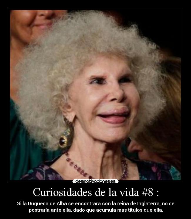 Curiosidades de la vida #8 : - 