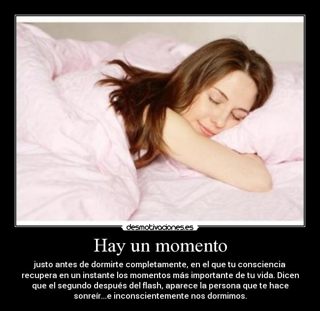 Hay un momento -