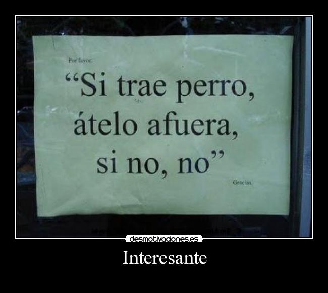 Interesante - 
