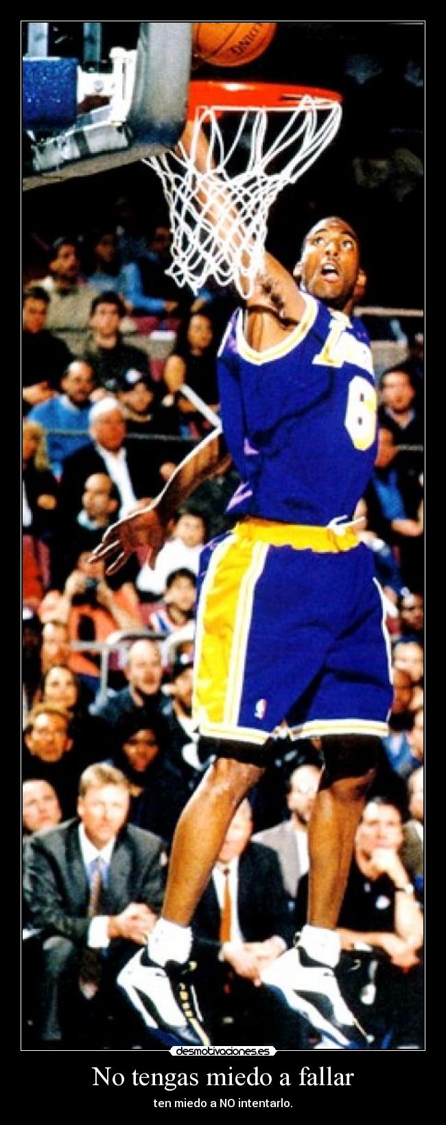 No tengas miedo a fallar -