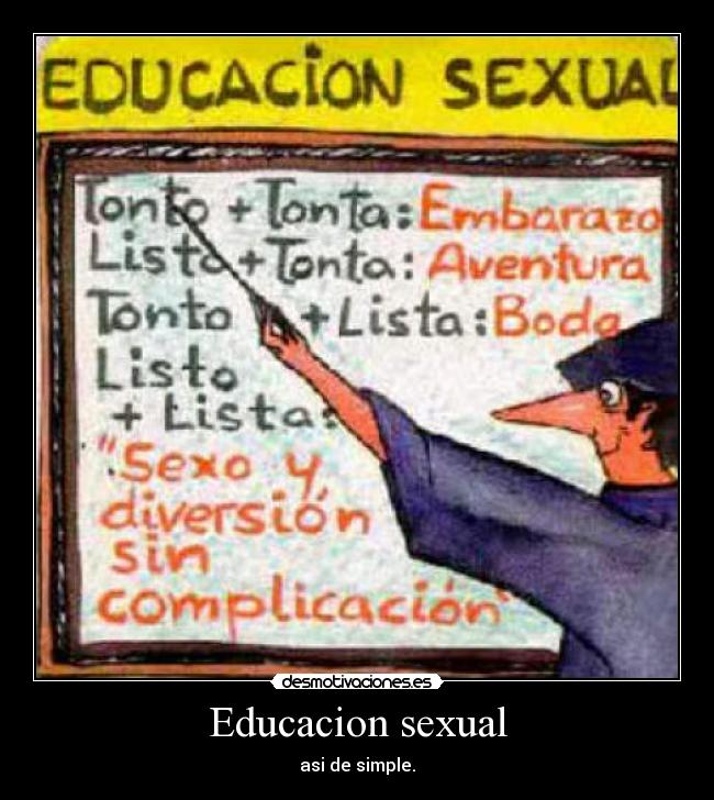 Educacion sexual - asi de simple.