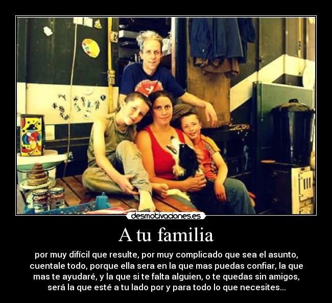 A tu familia - 