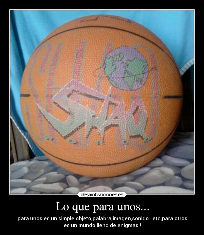 Lo que para unos... -