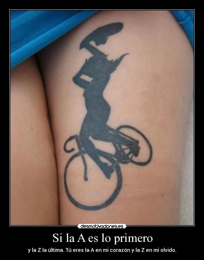 Si la A es lo primero -