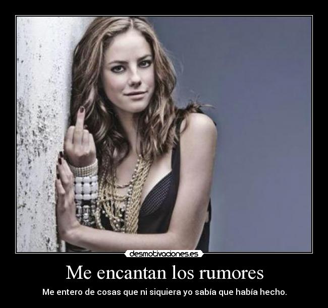 Me encantan los rumores - 