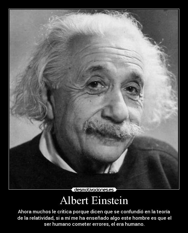 Albert Einstein -