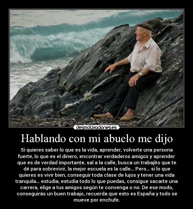 carteles adoro abuelo clan glee desmotivaciones