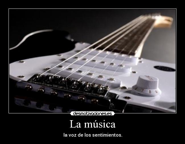 La música -