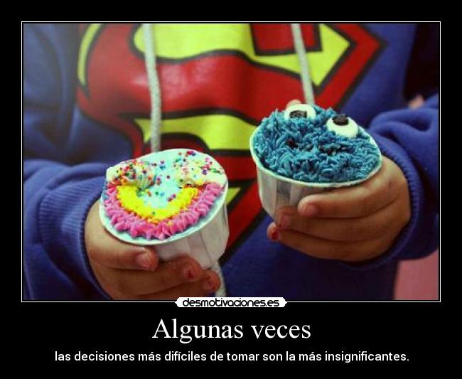 Algunas veces -