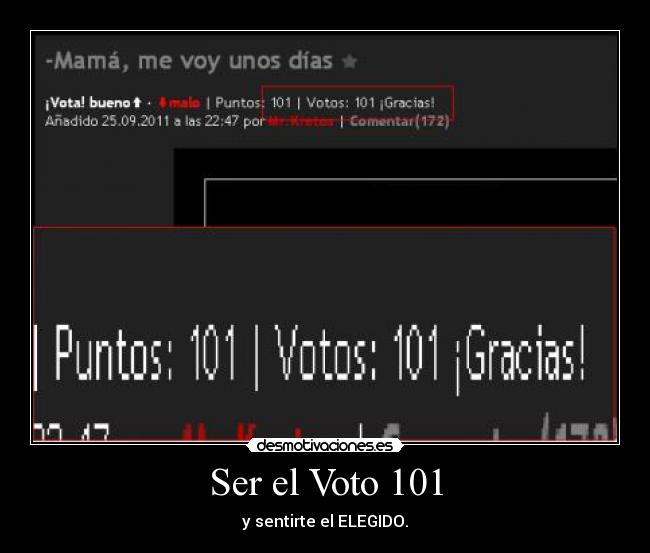 Ser el Voto 101 - 