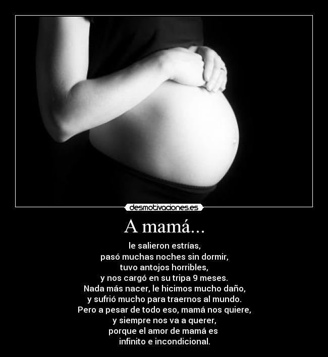 A mamá... -