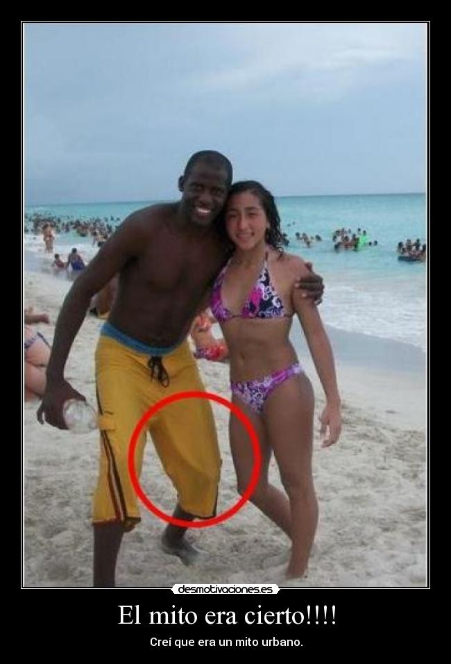 El mito era cierto!!!! - Creí que era un mito urbano.