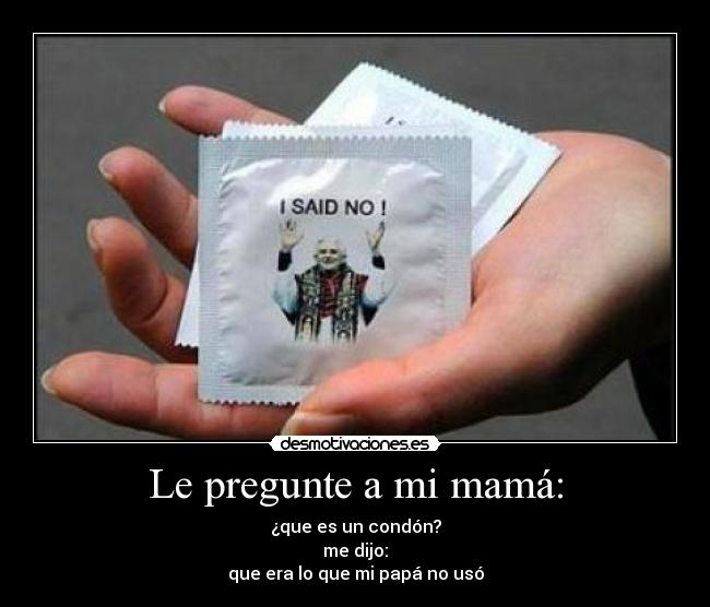 carteles condon desmotivaciones