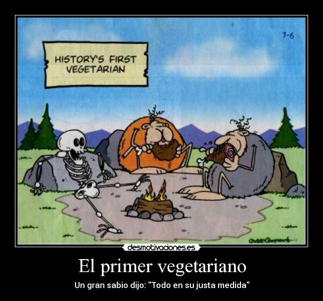 El primer vegetariano - 