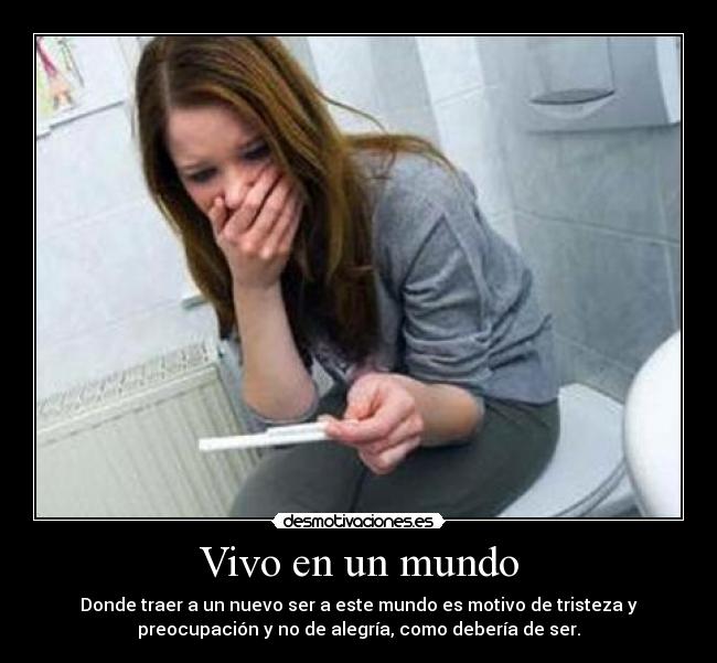 Vivo en un mundo - 