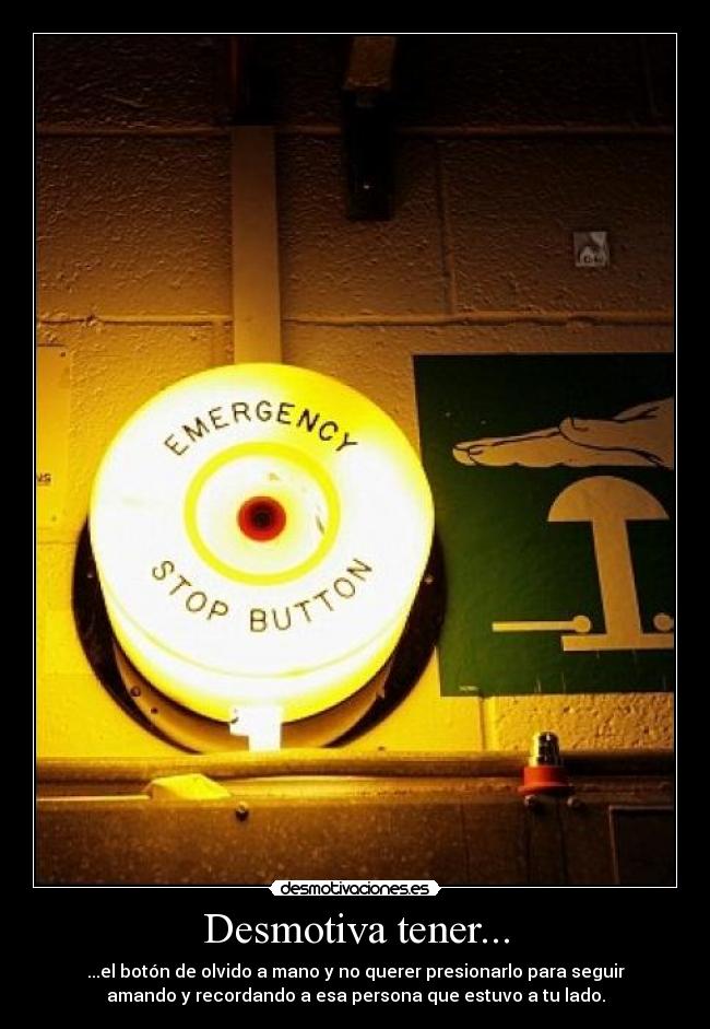 carteles amar recordar boton desmotivaciones