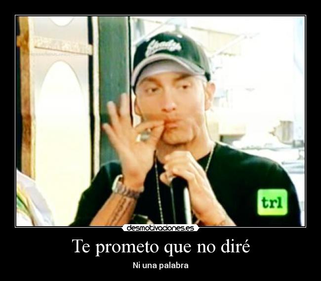 Te prometo que no diré - 