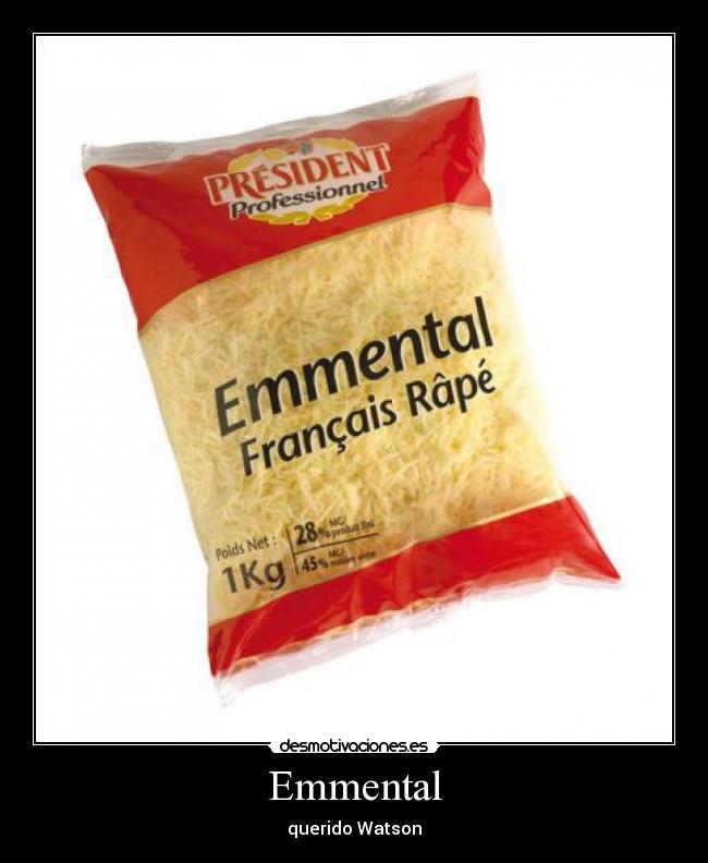 Emmental - querido Watson