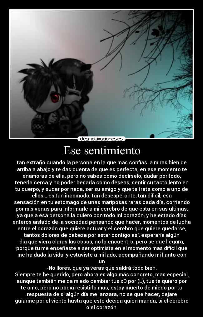 Ese sentimiento -