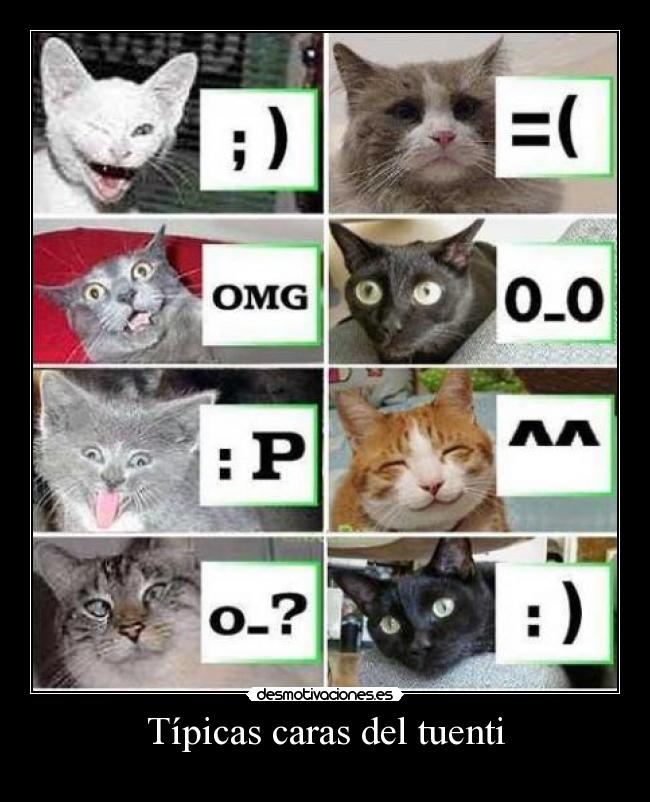 Típicas caras del tuenti - 