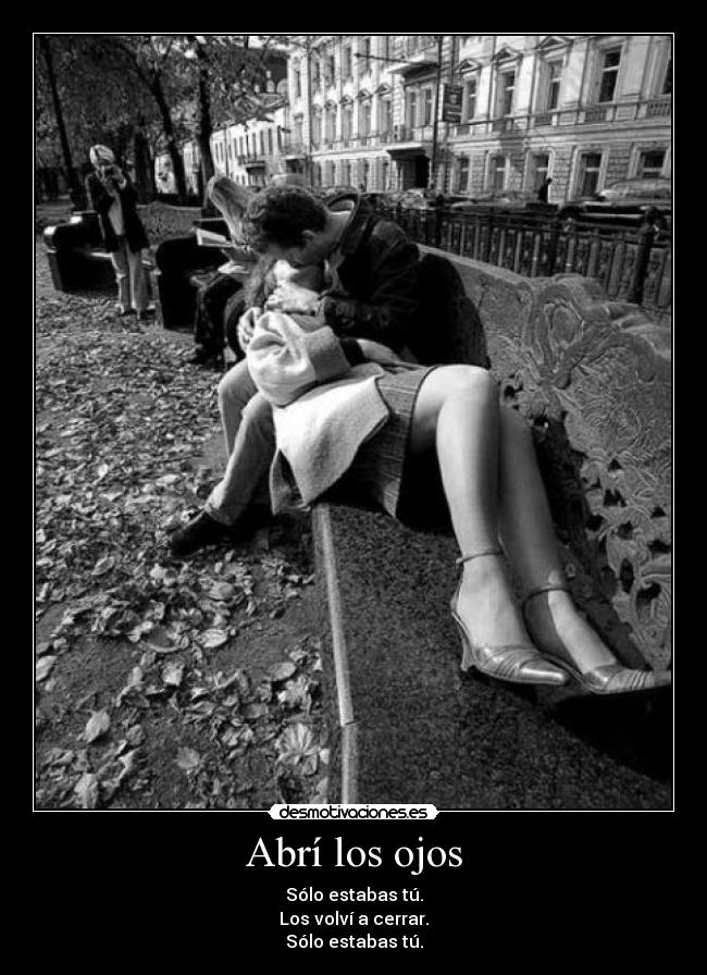 Abrí los ojos - 