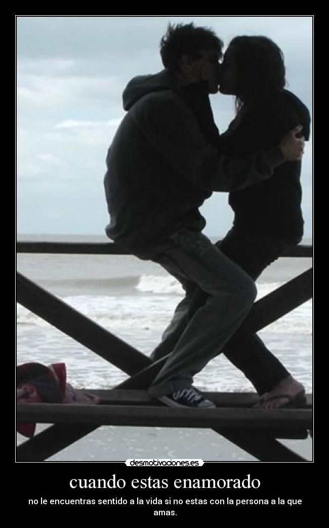 cuando estas enamorado -