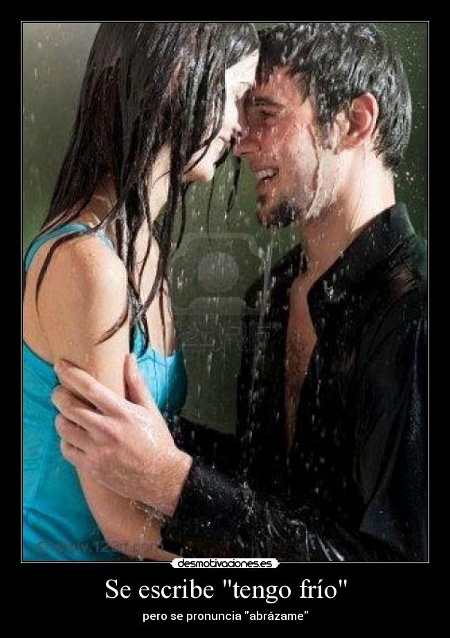 Se escribe tengo frío - 