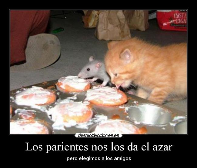 Los parientes nos los da el azar - 