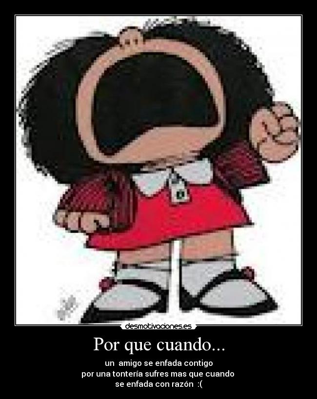 Por que cuando... -