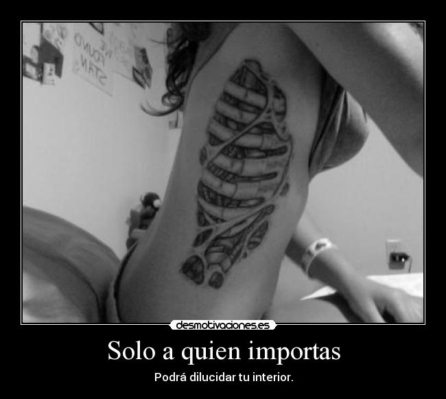 Solo a quien importas - 