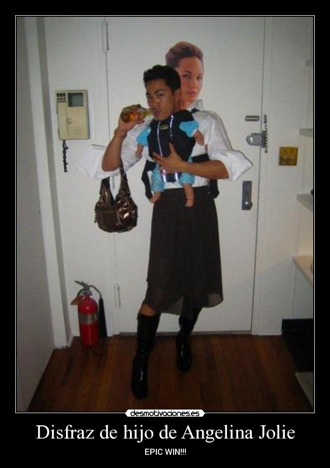Disfraz de hijo de Angelina Jolie -