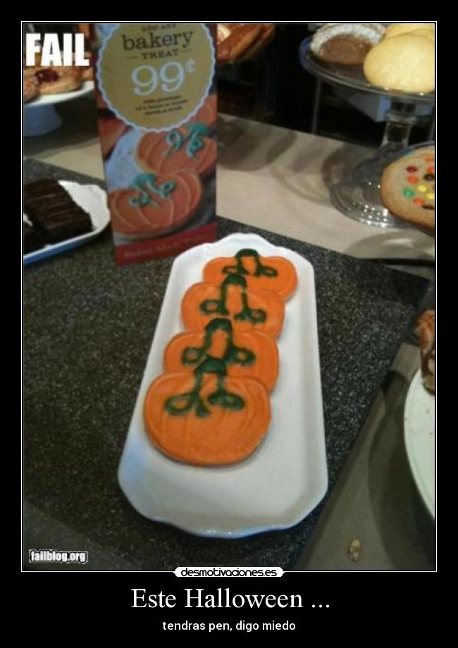 Este Halloween ... - tendras pen, digo miedo