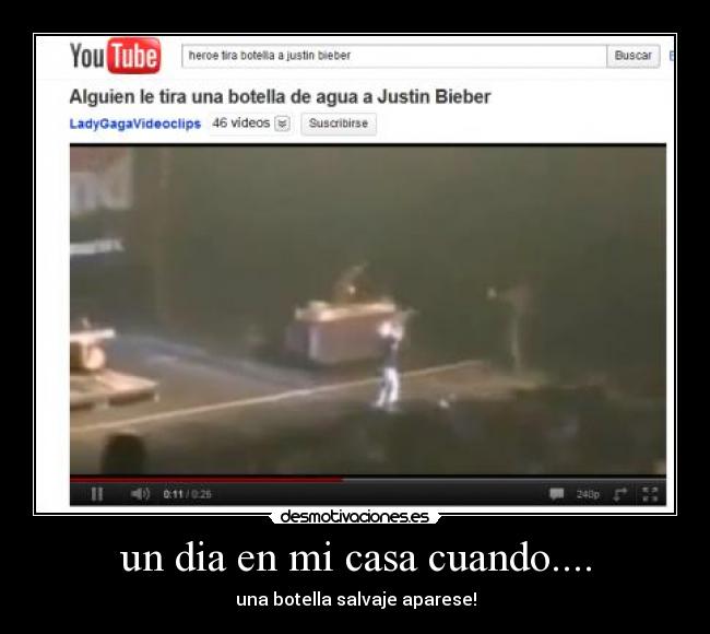 un dia en mi casa cuando.... -